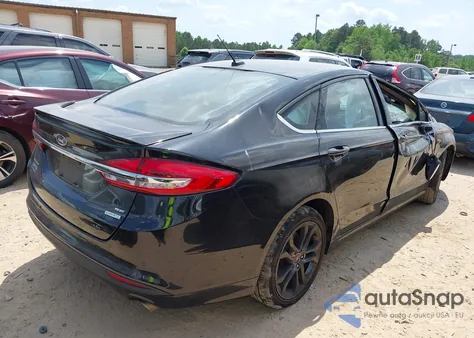 2018 Ford Fusion Se из США, поврежденный, VIN 3FA6P0HD6JR183666